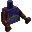 LEGO Violet Karl Malone, Utah Jazz Torso