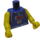 LEGO Fioletowy Minifigurka Tułów NBA Player Number 3