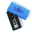 LEGO VIP Chrome Silver Plate Key Chain (5006330)