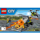 LEGO Volcano Exploration Base Set 60124 Instructions