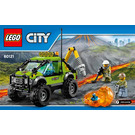 LEGO Volcano Exploration Truck 60121 Byggeinstruksjoner