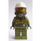 LEGO Volcano Explorer - Mannelijk met Breathing Apparatus Minifiguur