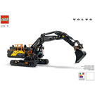 LEGO Volvo EC500 Hybrid Excavator Set 42215 Instructions