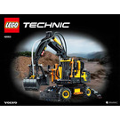 LEGO Volvo EW160E Set 42053 Instructions