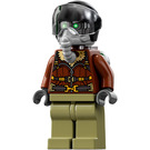 LEGO Vulture with Reddish Brown Bomber Jacket Minifigure