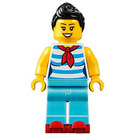 LEGO Waitress с Skates Минифигурка