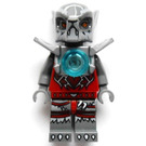 LEGO Wakz med Platt Silver Rustning Minifigur