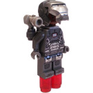 LEGO War Machine with Gray and Silver Armor with Cannon Minifigure