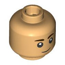 LEGO Warm Tan Jacen Syndulla Minifigure Head (Recessed Solid Stud) (3274 / 104765)