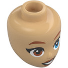 LEGO Warm Tan Kaya Minidoll Head (92198 / 105809)