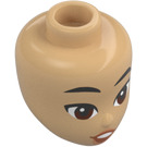 LEGO Warm Tan Liann with Smile Minidoll Head (92198 / 105945)