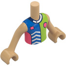 LEGO Beige caldo Niko - Sport Vestito Friends Busto (Boy) (73161)