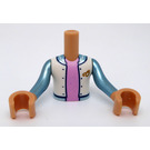 LEGO Warm Tan Olly with Gray Trousers and Sports Jacket Friends Torso (Boy) (73161)