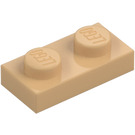 LEGO Warm Tan Plate 1 x 2 (3023 / 28653)