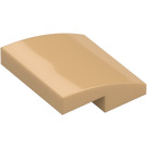 LEGO Warm Tan Slope 2 x 2 Curved (15068)