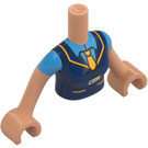 LEGO Warme Bräune Zoe Friends Torso (73152 / 92456)