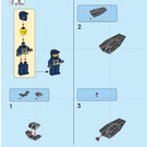 LEGO Water Politie Water Scooter 952207 Instructions