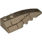 LEGO Wedge 2 x 6 Double Right with Hieroglyphs (41747)