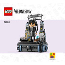 LEGO Wednesday Addams Figure Set 76780 Instructions