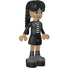 LEGO Wednesday Addams with Black Outfit Minifigure