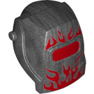LEGO Welding Mask with Red Flames and Visor (50547)