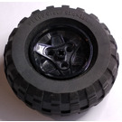 레고 Wheel 43.2mm D. x 26mm Technic Racing Small with 3 Pinholes with Tire Balloon - Wide Ø 81.6 x 38 (41896)