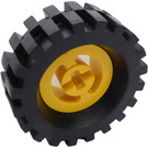 LEGO Wheel Hub 8 x 17.5 with Axlehole with Tire 30 x 10.5 with Ridges Inside (3482)