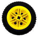 LEGO Wheel Rim Ø30 x 20 with No Pinholes, with Reinforced Rim with Tire, Low Profile, Wide Ø43.2 X 22 ZR (56145)