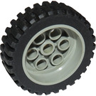 LEGO Wheel Rim 30mm x 12.7mm Stepped with Tire 13 x 24 (2695)