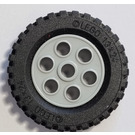 LEGO Wheel Rim 30mm x 12.7mm Stepped with Tire 13 x 24 (2695)