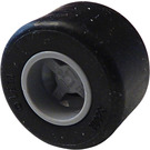 LEGO Wheel Rim Ø8.1 x 9mm (Notched Hole, Reinforced Back) with Tire Ø14.6 X 9mm