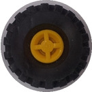 LEGO Wheel Rim Ø8 x 6.4 without Side Notch with Tyre 8/ 75 x 8 Offset Tread (73668)