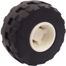 LEGO Wheel Rim Wide Ø11 x 12 with Notched Hole with Balloon Tire Ø24 x 12 (6014)