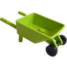 레고 Wheelbarrow with Black Trolley Wheels