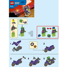 LEGO Wheelie Stunt Bike 60296 Инструкции