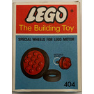 LEGO Wheels for Motor (The Building Toy) 404-3 Emballage