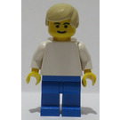 LEGO Blanc et Bleu Team Player 2 Minifigurine