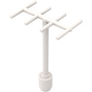 LEGO White Antenna 1 x 5 with Side Spokes (3144)