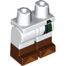 LEGO White Arabian Knight Minifigure Hips and Legs (3815)
