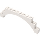 LEGO Bianco Arco 1 x 12 x 3 con arco rialzato (14707)