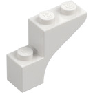 LEGO hvid Hvælving 1 x 3 x 2 (88292)