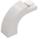 LEGO Blanco Arco 1 x 3 x 2 con Parte superior curva (6005 / 92903)