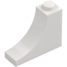 LEGO White Arch 1 x 3 x 2 with Inside Bow (18653)