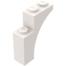 LEGO hvid Hvælving 1 x 3 x 3 (13965)