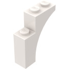 LEGO Weiß Bogen 1 x 3 x 3 (13965)