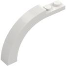 LEGO Bianco Arco 1 x 6 x 3.3 con Parte superiore curva (6060 / 30935)