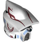 LEGO White ARF Trooper Helmet with Rancor Battalion Markings (75111)