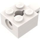 LEGO Wit Arm Steen 2 x 2 met Arm Houder met Gat en 1 Arm