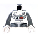 LEGO hvid AT-AT Chauffør Torso (973)