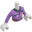 LEGO Weiß Aveline Friends Torso (Boy) (73161)